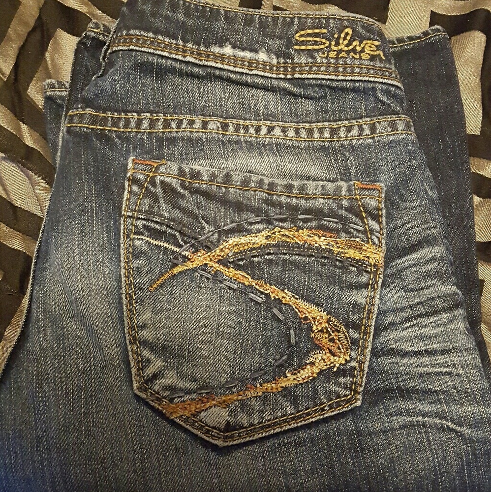 Silver jeans size 28